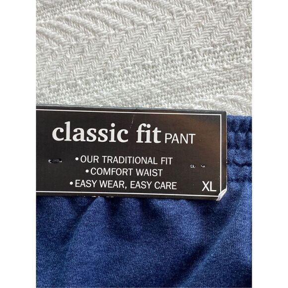 ALFRED DUNNER Women’s SIZE XLARGE Relax & Enjoy Classic Fit Pants - Heather blue - Picture 3 of 6